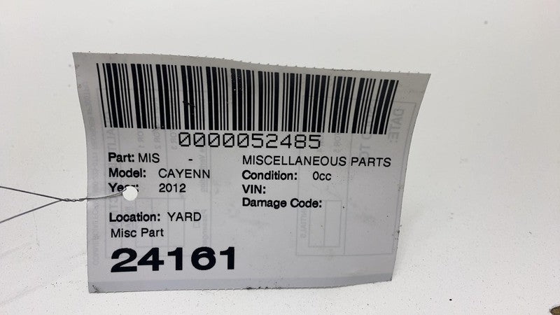 PT1-1056 2011-2018 Porsche Cayenne S Front Driver Side 1st Row Seat Belt Retractor Left