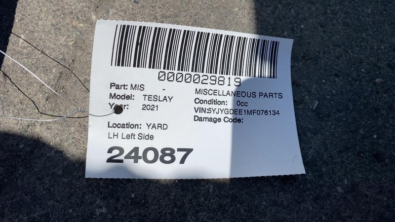 ⭕ 20-23 Model Y Driver Skirt Rocker Panel Molding Trim Cover Left 1497