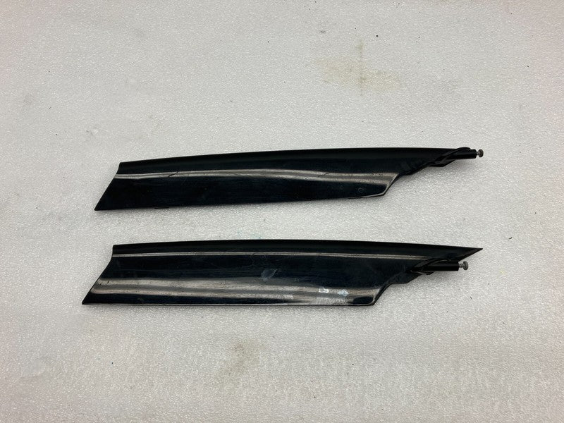 600938800C 12-15 Model S Front Left & Right Bumper Fog Lamp Upper Trim Molding 6009388-00-C