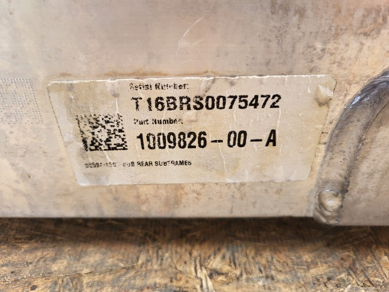 100982600A ⭕2012-2020 Tesla Model S X Rear Chassis Subframe Cradle Crossmember 1009826-00-A