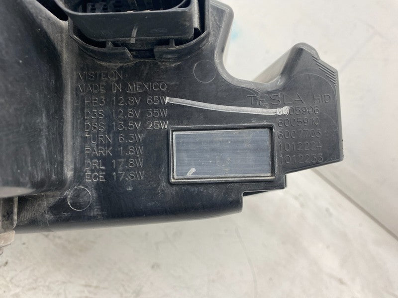 6005906 00 D ⭕ 12-15 Model S Driver Side LED Headlamp Xenon HID Head Light Left 6005906-00-D