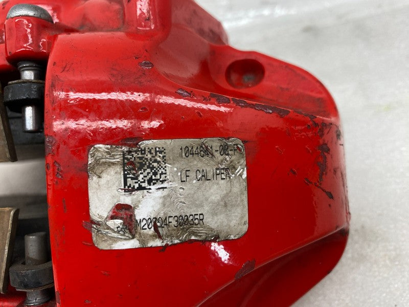 1044641 00 F ⭕ 2017-2022 Tesla Model 3 Front Left Performance Brake Caliper Red 1044641-00-F