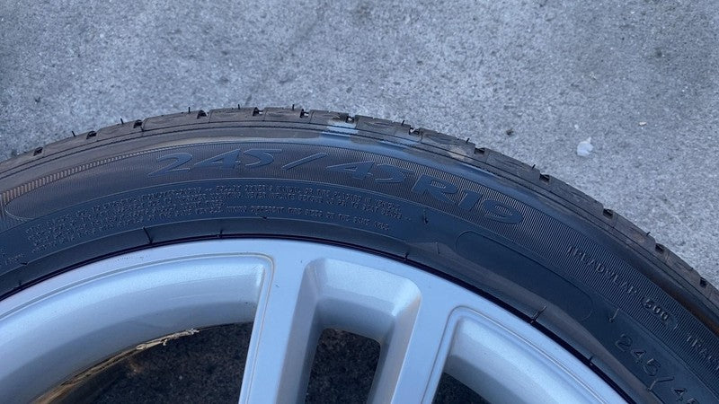 2012-2015 Tesla Model S Wheel Rim 19" 19x8.0 +40MM Needs Tires