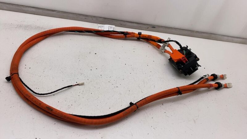 102604100O 16-20 Tesla Model S High Voltage Inlet Charger Cable Wiring Harness 1026041-00-O