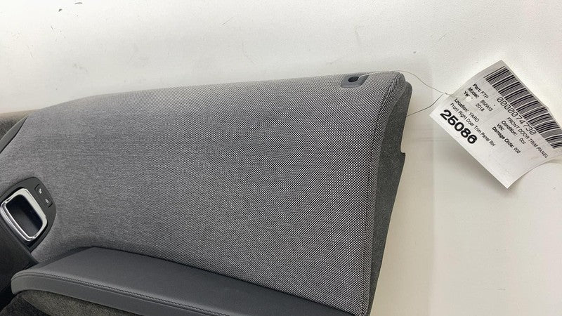 ⭕14-21 BMW i3 I01 Front Passenger Side Interior Door Panel Trim Cover Gray Right