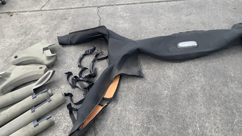 55361386AC ⭕ 2011-2018 Jeep Wrangler SET of Roll Bar Padding Covers & Moldings OEM Assembly