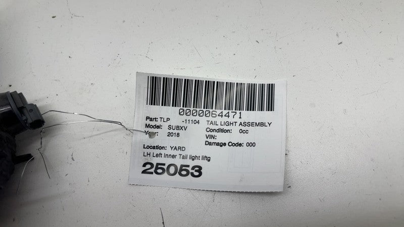 ⭕ 2018 2019 Subaru XV Crosstrek Rear Driver Side Liftgate Taillight Lamp Left LH