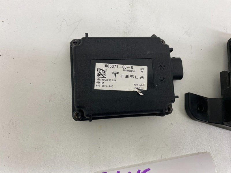 ⭕ 12-17 Tesla Model S Homelink Computer Garage Door Opener Module 1005