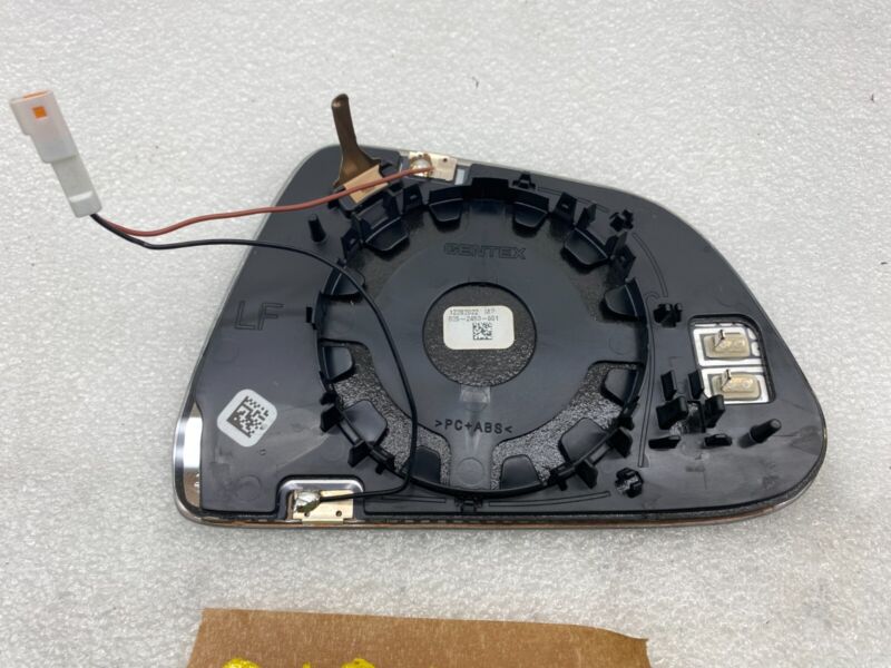 925 2453 001 2017-2023 Tesla Model 3 M3 Front Driver Side Door Mirror Glass Left Assembly OEM