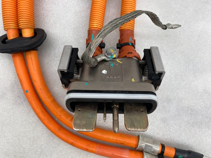1022565 10 E 2012-2015 Tesla Model S MS High Voltage Battery to Rear Junction Box Harness OEM