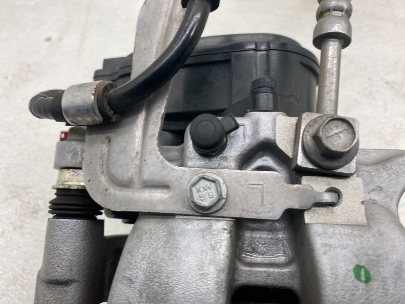 104462300F ⭕ 2017-2025 Tesla Model 3 Rear Left Caliper w/ Brake Line Hose BASE 1044623-00-F