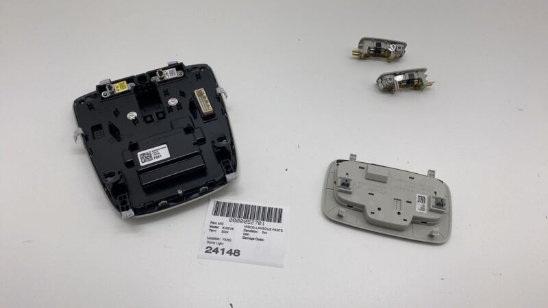 92850L8500 2022-2024 Kia EV6 Front Overhead Roof Console Dome Light w/ 2pcs Vanity Lamp OEM
