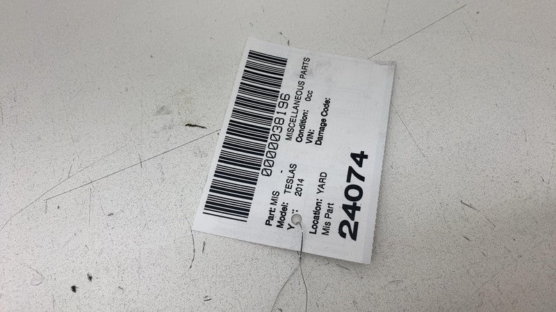 101151900B ⭕ 12-15 Tesla Model S Front AC Air Conditioner Condenser Duct Left 1011519-00-B