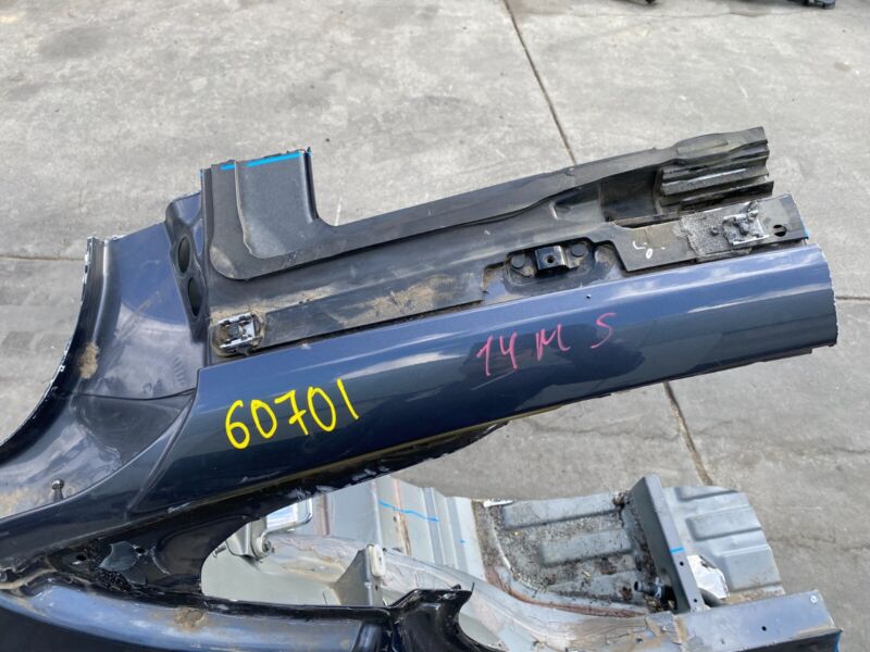 Does Not Apply 2012-2015 Tesla Model S Rear Right Quarter Structural Body Panel Frame Cut Out