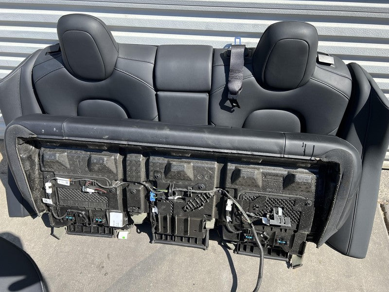 1552127-00-A ⭕ 2017-2023 Tesla Model 3 Front Left & Right Bucket & Rear Bench Seat + Bolster