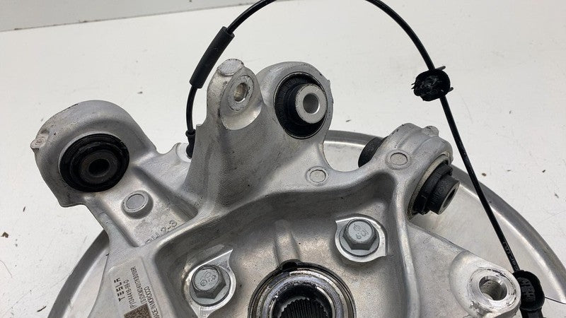 ⭕24 25 Model 3 Rear Right Spindle Knuckle + Wheel Hub & Dust Shield 13