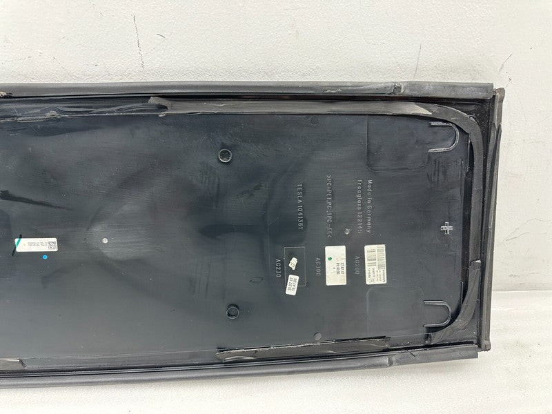 112500900A ⭕16-23 Model X Roof Gloss Molding Center Spine Applique Trim Cover 1041361-00-J