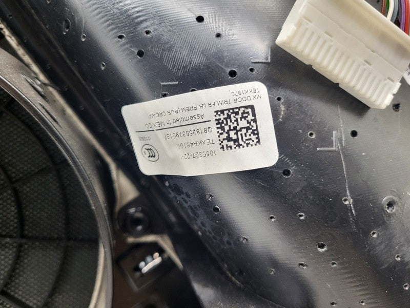 1035778 00 A ⭕16-20 Tesla Model X Front Driver Side Door Panel Trim Card Left LH 1035778-00-A