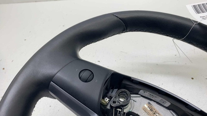 108568200B ⭕ 2017-2020 Tesla Model 3 Steering Wheel Leather Black (Non-Heated) 1105324-00-G