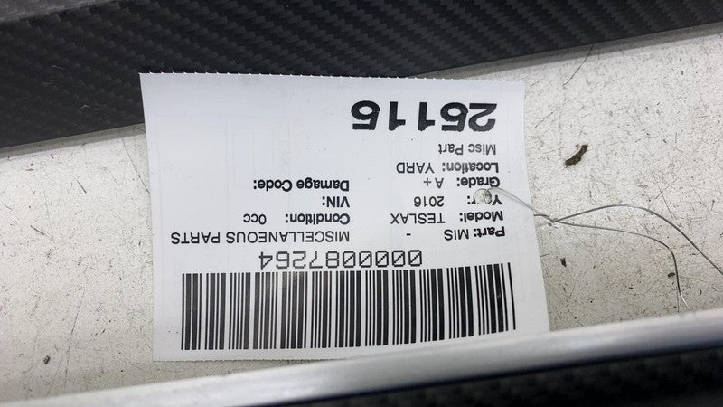 ⭕ 16-20 Model X Front & Rear Door Trim Decor Carbon 1035812-11-B / 103