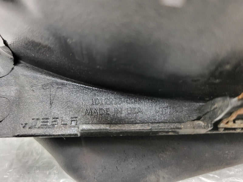 101221500F ⭕12-23 Model S Left Rocker Panel Scuff Plate Molding w/ Rubber Seal 1012215-00-F