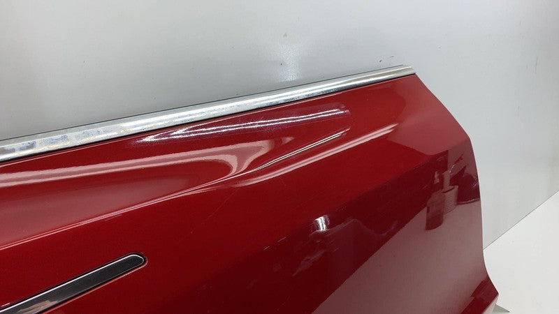 ⭕ 2017-2020 Tesla Model 3 Rear Passenger Side Door Shell Panel Right RH Red PPMR