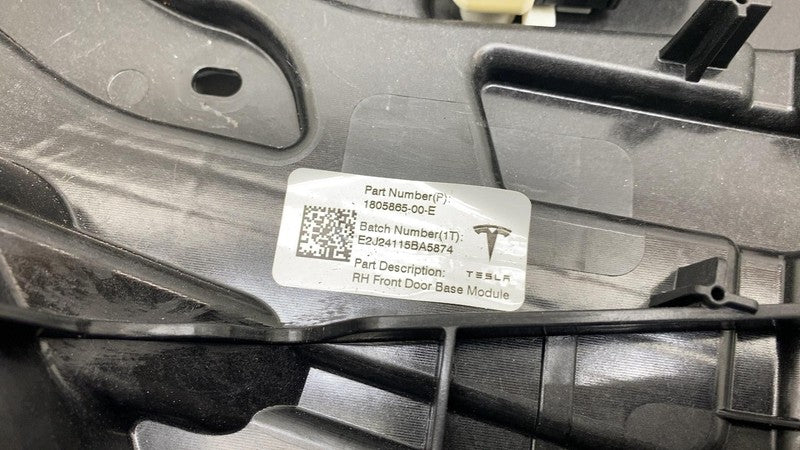 181766712B ⭕ 24-25 Tesla Cybertruck Front Right Door Window Regulator w/ Motor 1805865-00-E