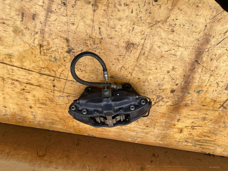 ⭕2012-2015 Tesla Model S MS Driver Side Caliper w/ Brake Hose Line Left Assembly