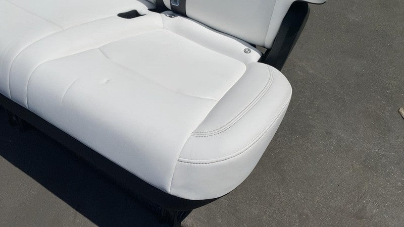 ⭕ 2020 2021 2022 2023 2024 Tesla Model Y Rear 2nd Row Seat White Assy