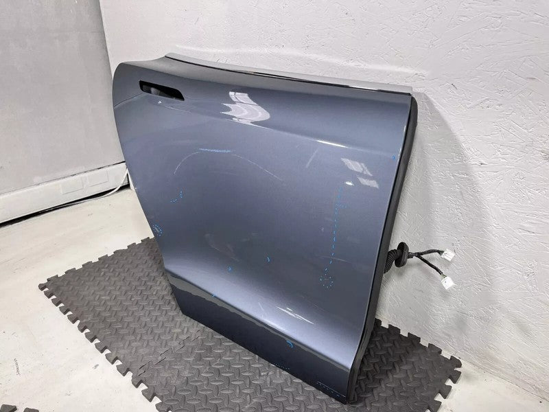 ⭕ 12-15 Tesla Model S Rear Passenger Side Door Shell Panel Right Assem