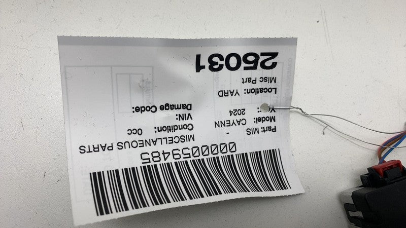 ⭕ 2024 Porsche Cayenne Multimedia Interface Auxiliary Outlet Jack 95C0