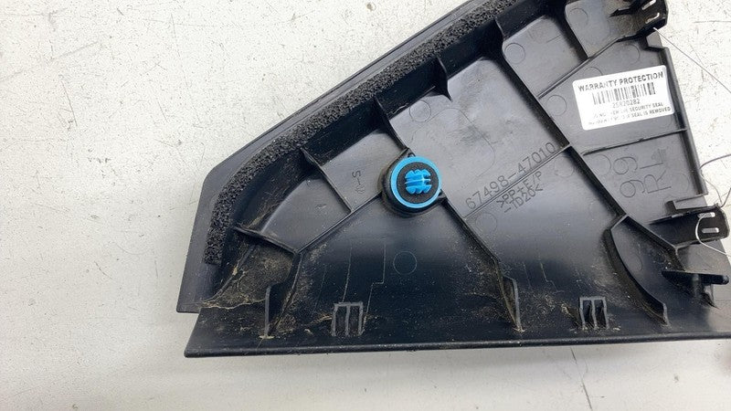 6749847010 ⭕ 2023-2025 Toyota Prius Rear Left Door Corner Trim Cover Panel OEM 67498-47010