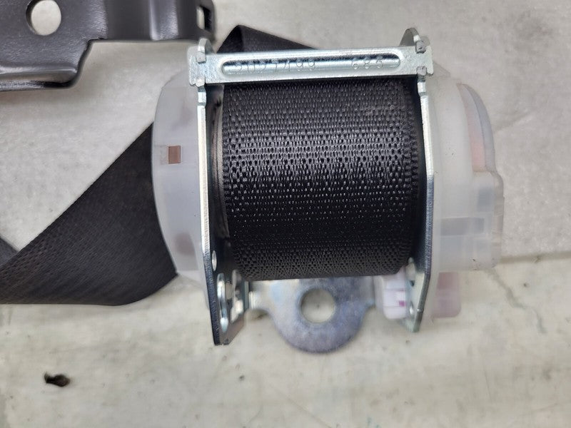 102473200C ⭕ 12-15 Model S Rear Right Seat Belt Retractor w/ Mid C-Pillar Trim 1023136-05-D