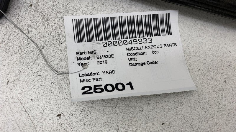 2019 BMW 530e Positive Red Battery High Voltage HV Wiring Cable Wire 6