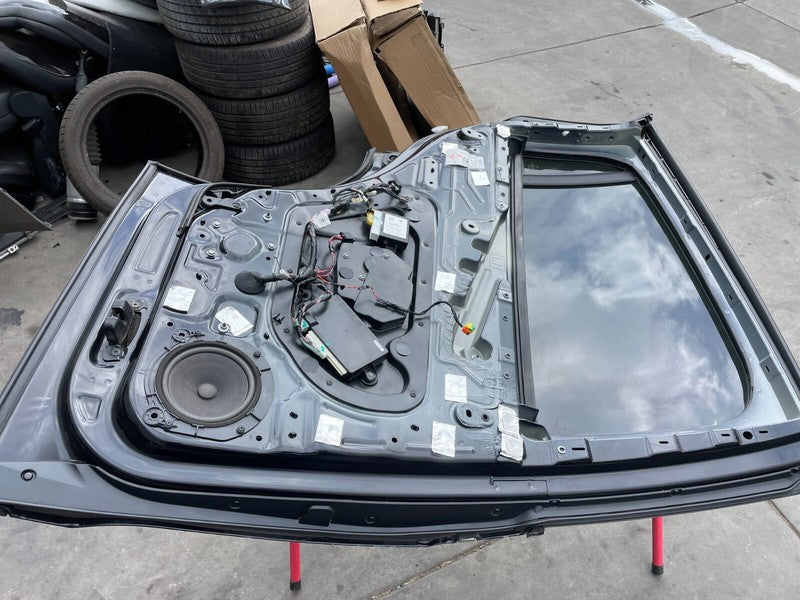 1055891-00-D ⭕ 2016-23 Tesla Model X Rear Left Driver Side Falcon Door Shell Panel Black PMBL