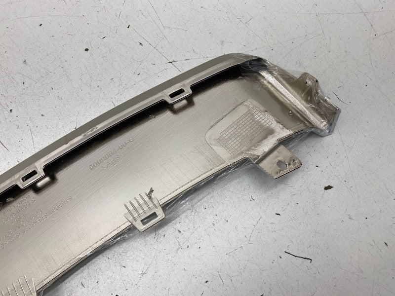 6009004 01 B ⭕ 2012-2015 Tesla Model S Rear Bumper Valance Diffuser Cover Chrome 6009004-01-B