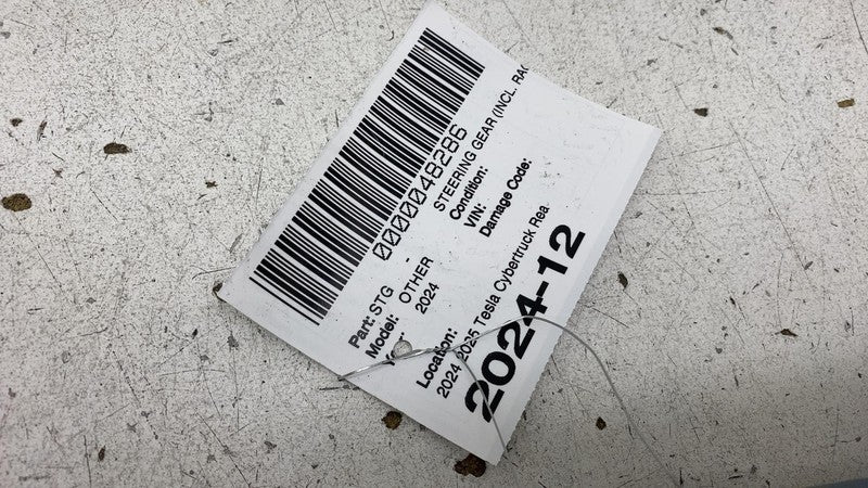 1250851 99 D 2024 2025 Tesla Cybertruck Rear Power Steering Gear Actuator Rack & Pinion Assy