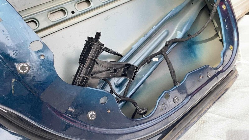 68186767AL ⭕ 2017-2025 Chrysler Pacifica Front Driver Side Door Left LH Blue - PPS (DAMAGE)