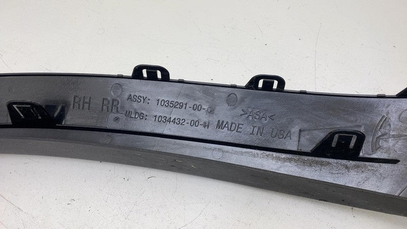 ⭕ 2016-2020 Tesla Model X Rear Side Wheel Arch Flare Molding Right 103