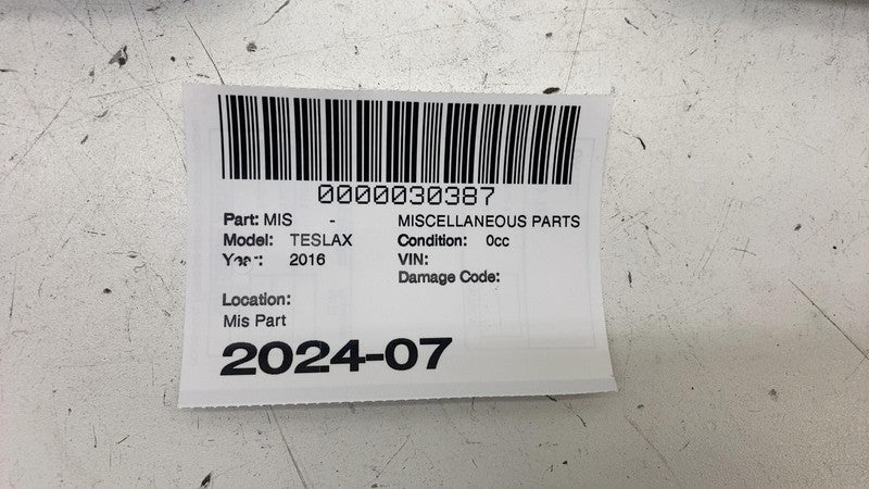 ⭕ 2016-2020 Tesla Model X Left & Right Falcon Door Trim & Mid Gaphider