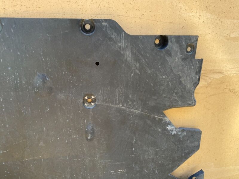 158816500D ⭕ 21-23 Model S X Rear Underbody Lower Diffuser Aero Splash Shield 1588165-00-D