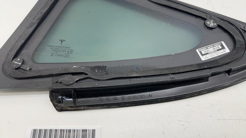 1080706-00 ⭕ 2017-2020 Tesla Model 3 M3 Rear Right Quarter Fixed Window Glass RH 1080706-00