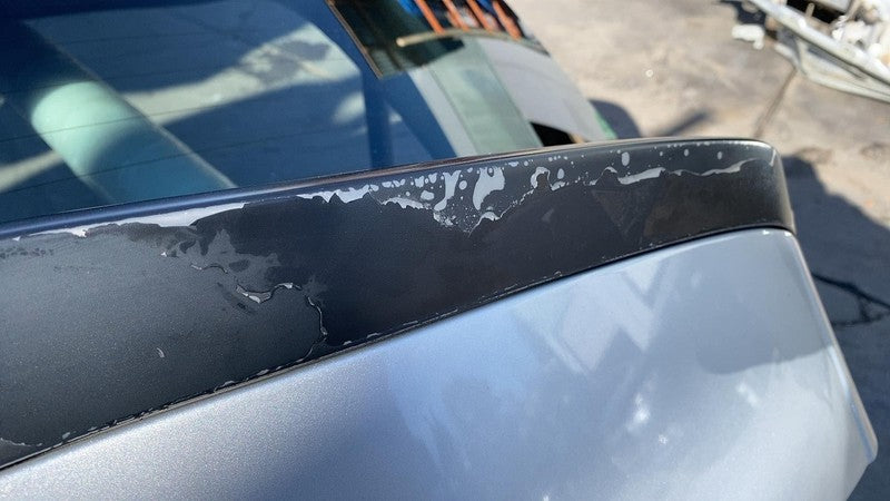 2011-2014 Porsche Cayenne S Rear Trunk Hatch Tailgate Liftgate Shell Silver LX7W