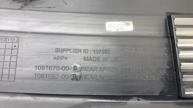 ⭕2017-2020 Tesla Model 3 Cowl Panel Rear Apron Grille Cover Molding 10