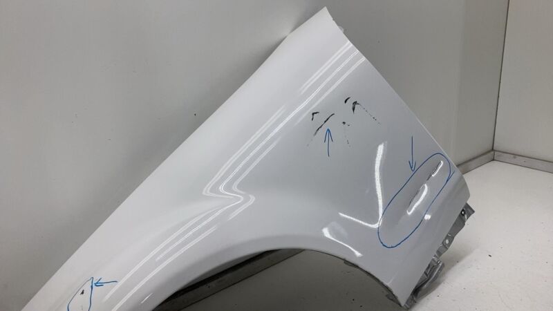 ⭕ 2006-2015 Mazda MX-5 Miata Front Driver Side Fender Assembly Left LH White 22V