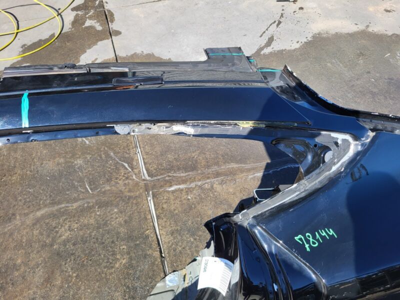 Does not apply 2012-2015 Tesla Model S Rear Left Quarter Body Side Panel Structural Cut Out LH