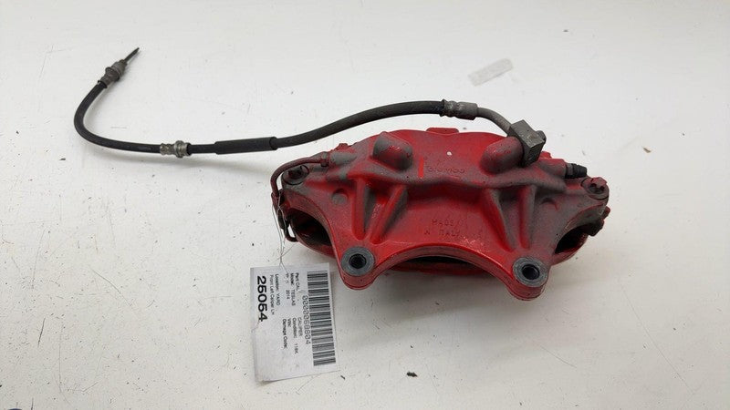 ⭕ 2012-2020 Tesla Model S Front Driver Side Caliper Red w/ Brake Hose