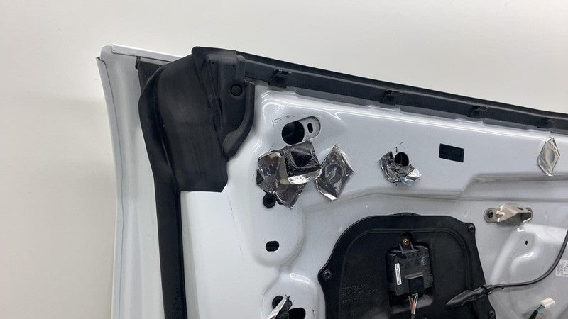 ⭕ 16-20 Model S Front Driver Side Door Panel Shell Left White PPSW 600