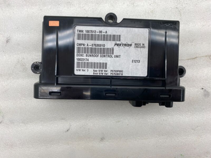 100751200A 2012-2020 Tesla Model S MS Sunroof Controller Moon Roof Control Module Unit Assy