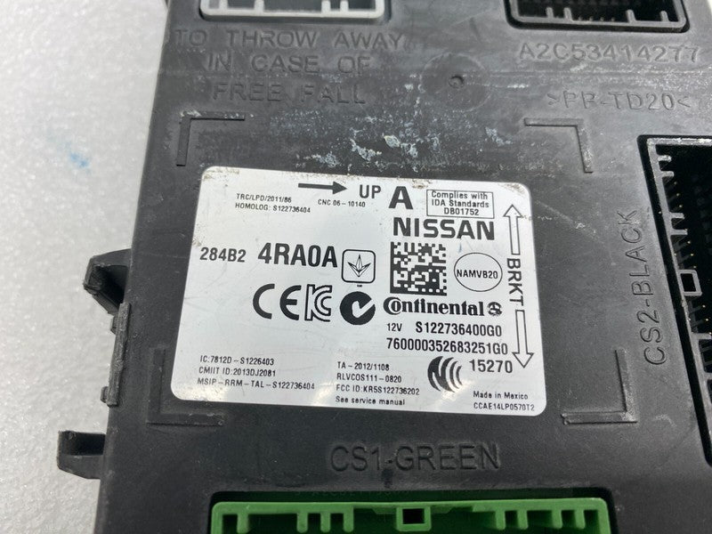 284B24RA0A ⭕ 2016 2017 2018 Nissan Maxima BCM Body Computer Control Module Unit 284B24RA0A